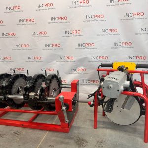 Стыковой сварочный аппарат с механическим приводом для ПНД труб 90-250 мм 4-зажимной