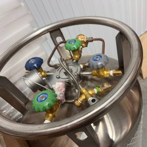 Криоцилиндр 210-2.3 с поплавковым уровнем